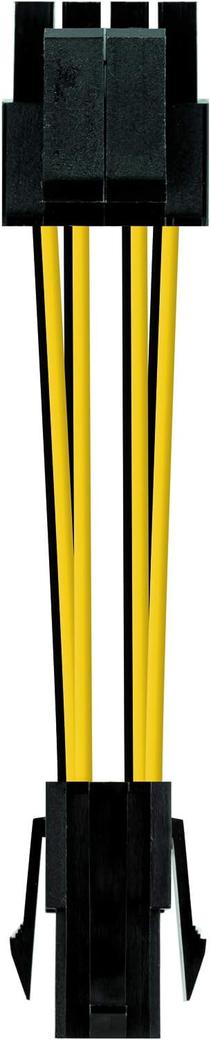 NanoCable 10.19.1401 Power Cable for Micro Processor 4pin/H-4+4pin/M, 15 cm - Image 3