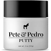 Pete &amp; Pedro Hair Putty Strong Hold, Low Shine, Matte Finish Hair Clay 2 oz | Men's Hair Putty With Strong Hold, Matte Finish, Low Shine Texture For Messy, Short, Medium Hairstyles, Water Soluble