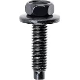 OAUTOO 25PCS M5-0.8 x 20mm Hex Head Bolt for Chrysler 6100539