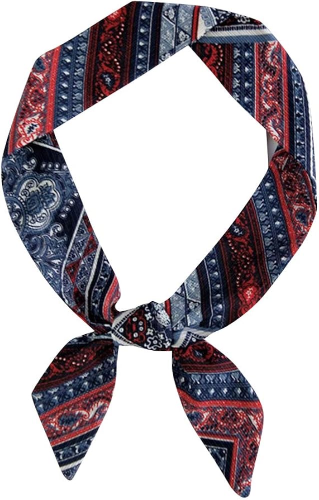 SHOFUL Häkel Halstücher 4 Stück - Frauen Kopftuch Mit Haarklammer