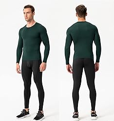 SPVISE Men's Compression Long Sleeve Shirt Moisture