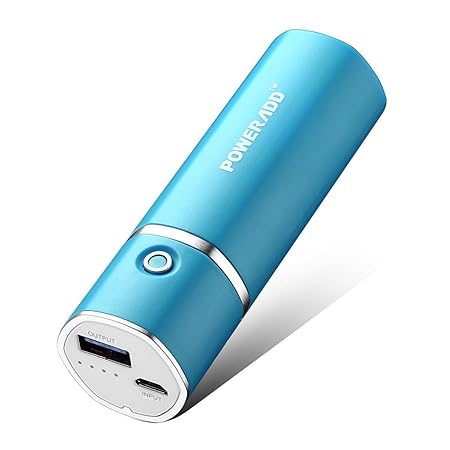 Poweradd Slim 2 Externer Akku 5000mAh Power Bank für Handys und MP3