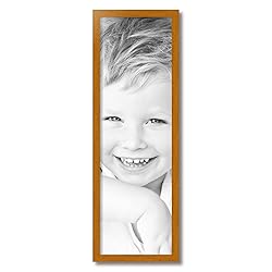 ArtToFrames 10x32 inch Gold Rustic Barnwood Wood