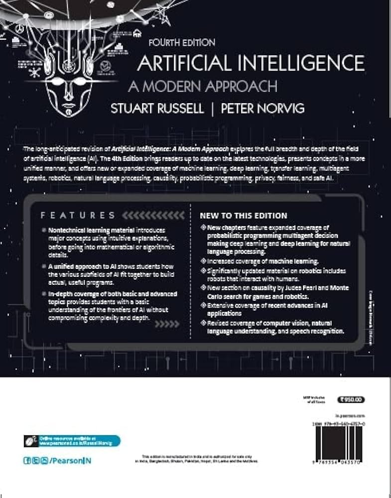 Mua Pearson Artificial Intelligence: A Modern Approach, 4Th Edition ...