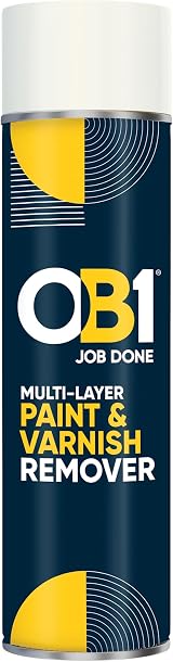 OB1 Paint & Varnish Remover Gel 500ml Methylene Chloride Free view 1