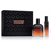 VENEZIO PROFUMO Valentine Fantastic Cologne for Men, Premium Glass Bottle with Oriental Notes, Eau de Parfum and 3.4 Fl Oz / 100ML + 30ML Travel Spray, Fragrance for Men Gift Set