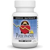 Source Naturals Policosanol, 10mg - 60 Tablets | From Sugar Cane | Supports Cardiovascular Health*