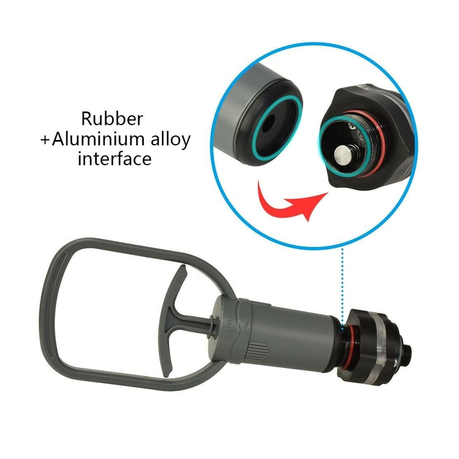 SeaFrogs Vacuum Pump VPS-100 Pre-Dive Vacuum Leak Check System for Seafrogs Meikon Underwater Camera Housings Case with Vacuum Pump System Design
