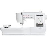 SINGER&reg; SE9180 Sewing and Embroidery Machine with Accessory Kit | 250 stitches deliver 401 applications, 150 embroidery designs, WiFi connectivity, 7" touchscreen, 10 fonts, 1-step buttonhole