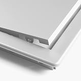 Awenta White 10 x 10 Inch ABS Access Panel 250 x 250 mm Flange 268 mm view 3