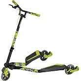 Yvolution Y Fliker Lift Drift Scooter &ndash; 3-Wheel Self-Propelling Wiggle Scooter with Lift Technology, 360&deg; Spinning Handlebars, Foldable, Ages 7+