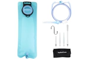 TopQuaFocus Enema kit Anel douche Bag for Men Women Cleaning Travel Portable Bag Set for Anal Cleansing (3L)