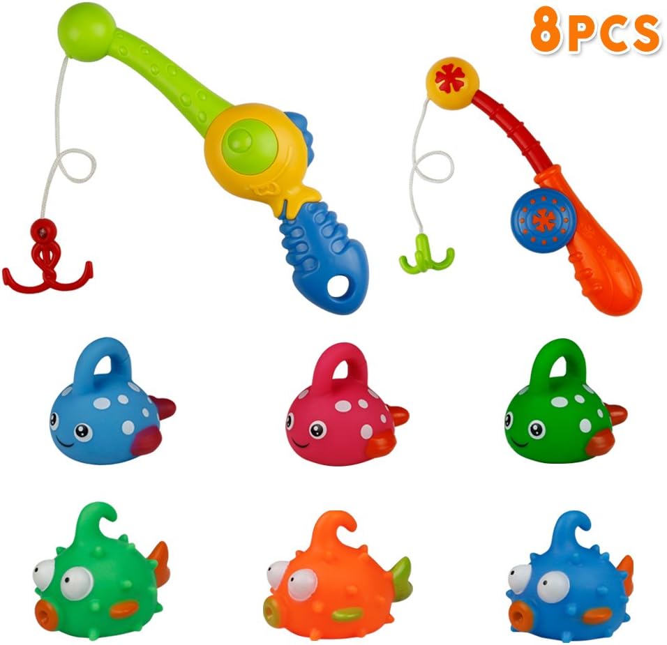 rubber fish bath toys