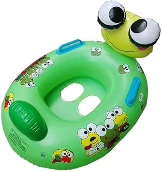 Niños Anillo De Natación De Dibujos Animados Lindo Asiento Inflable