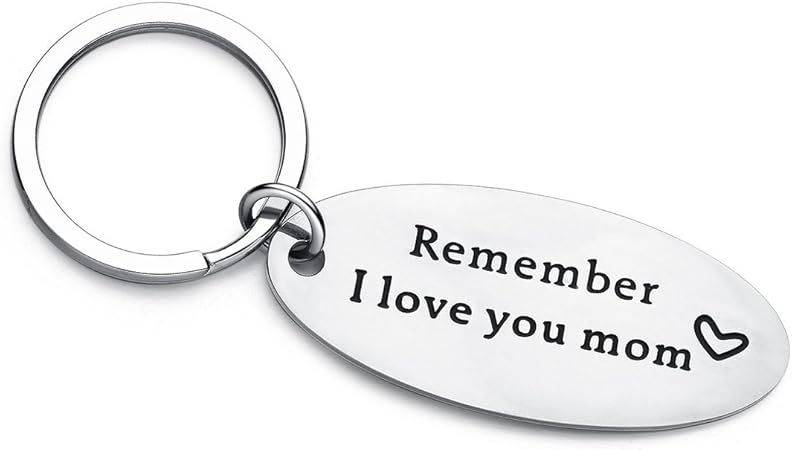 Amazon Co Jp 母の日誕生日keychain Remember I Love You Mom Best母の日ギフト 文房具 オフィス用品