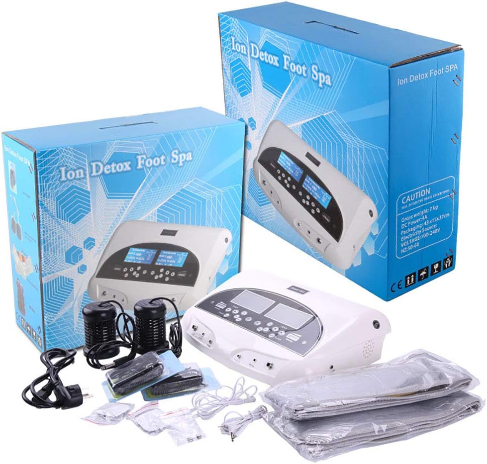 ZBSPA Ion Far Infrared Ionic Cleanse Detox Foot Bath Machine Detox Array Combined with Detox Foot Spa Use 110-240V
