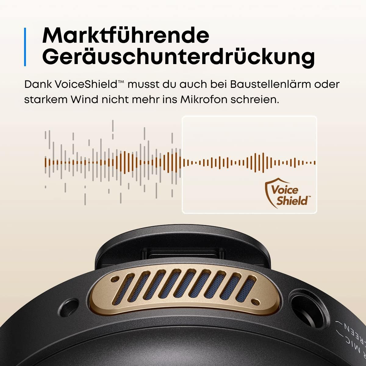 AnkerWork M650 Kabelloses Lavalier Mikrofon, Professionelle Geräuschunterdrückung, Magnetisches Cover, 2-Kanal Abnehmer, 200m Reichweite, 15k Akku, Vlogs & Livestream, Nicht geeignet für Konferenzen 3