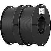 Creality 3D Printer Filament, PLA Filament 1.75mm Bundle 2Kg for 3D Printing, Ender PLA Filament No-Tangling, Strong Bonding 