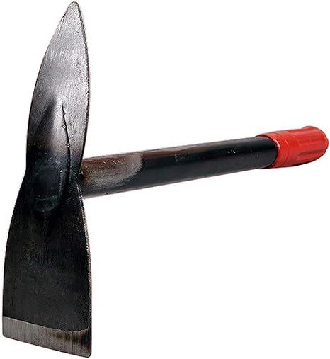 Amazon 手打鍛造 片手鍬 庭鍬 の草取りは小さな鍬フラワー鍬農業園芸工具釣り農業鍬野菜農業を掘ります くわ