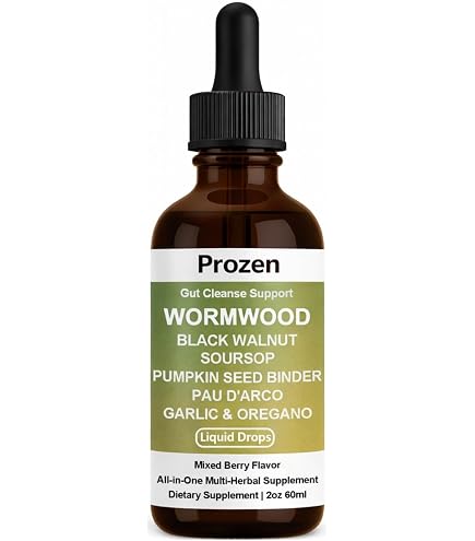 Amazon.com: Prozen Wormwood Gut Cleanse Liquid Drops, Wormwood