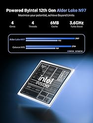 KAIGERR Laptop, Laptop Computer with Intel N97