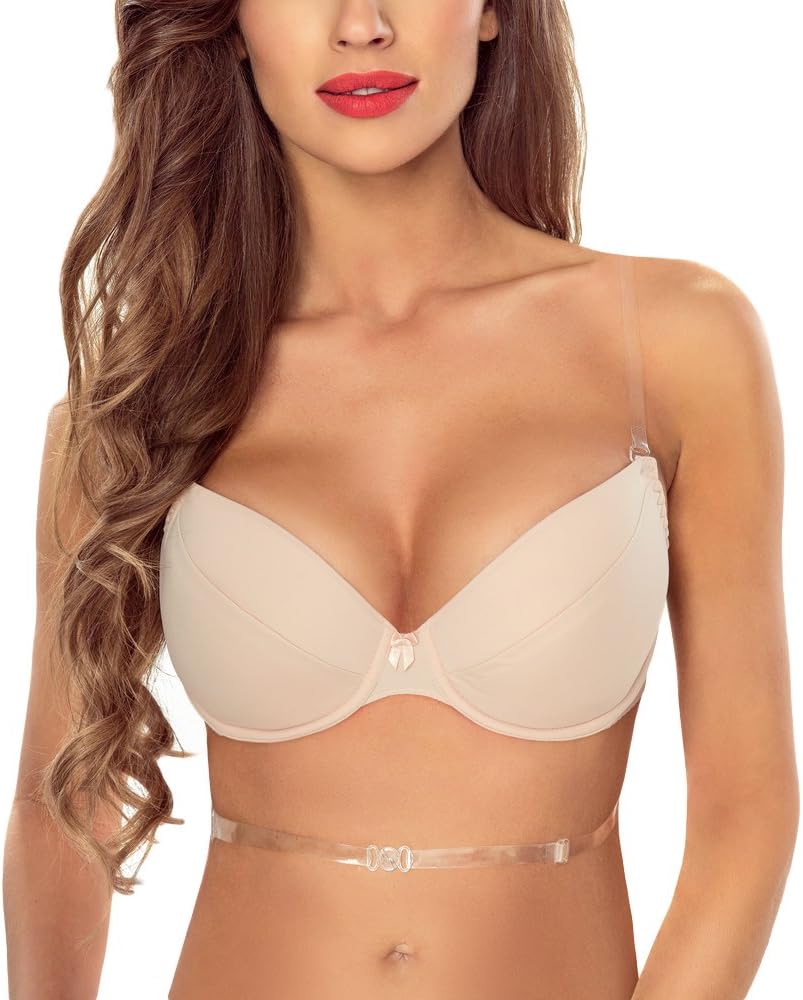 VivisenceUnderwired Multiway Convertible Silicone Push-Up Bra 1035