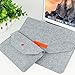 MacBook 12 Inch Sleeve Swees Apple New MacBook Wool Felt Carrying Laptop Sleeve with Small Charger Bag for 12