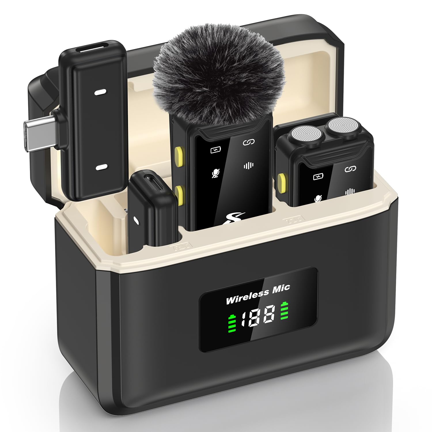 PQRQP Wireless Microphone for