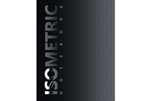 Isometric Notebook: Detailed Light Grid (1/4" and 1/8") for Technical Drawing, Sketching, 3D Drawing, and Precise Drafting | 