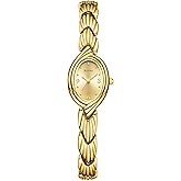 Rovixs Small Elegant Womens Quartz Watch, Japanese Movement, Classic Vintage Ladies Dress Watch, Water Resistant, Adjustable Bracelet with Tool