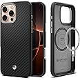 Spigen for iPhone 16 Pro Case, Enzo Aramid MagFit [Compatible with Magsafe Accessories] [Military-Grade Protection] - Black Natural