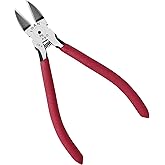 IGAN-P6 6-inch Ultra Sharp & Powerful Side Cutter Clippers with Longer Flush Cutting Edge, Ideal Wire Snips for Crafting, Flo