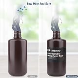 ELEGOO 8K Water Washable Resin 405nm UV 1000G Space Grey for LCD 3D Printers view 6