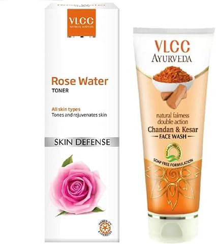 rose water toner action