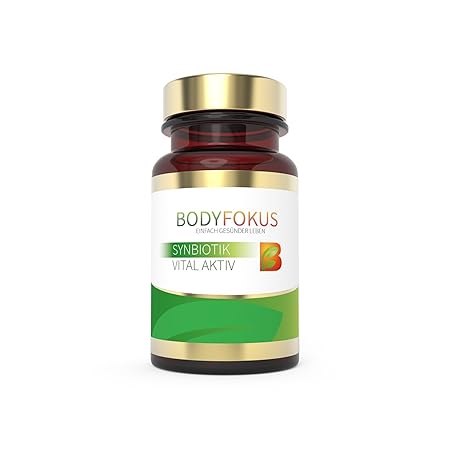 BodyFokus SynBiotik Vital Aktiv - Starker Partner für Ihren Darm - 1 Dose