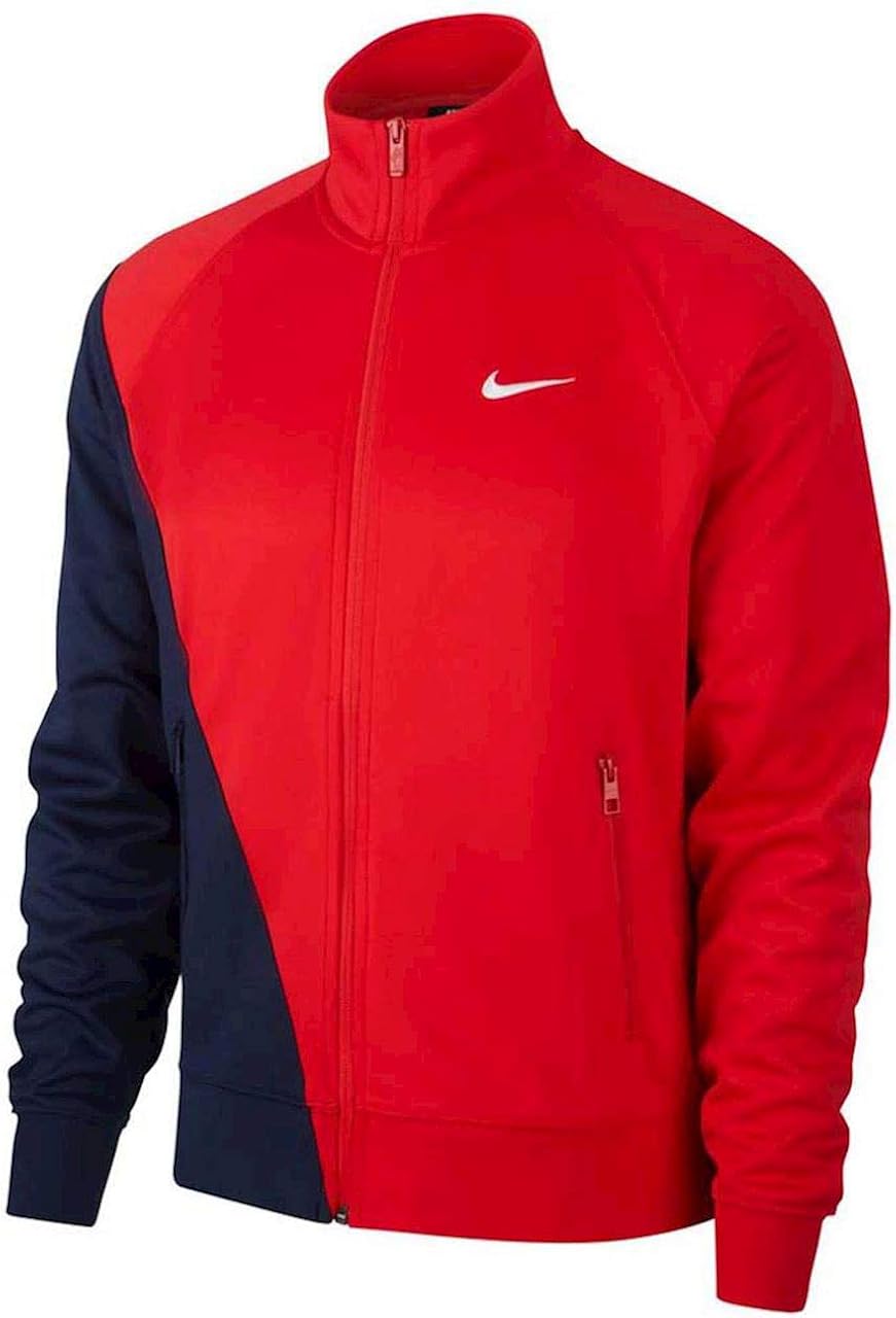 nike double swoosh track top