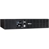 CyberPower OR2200LCDRT2U Smart App LCD UPS Battery Backup | 2000VA/1320W, 8 Outlets, AVR, 2U Rack/Tower, UL Certified