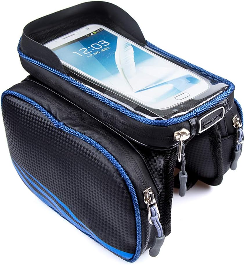Fahrradtasche Wasserdichte Fahrradtasche Vorne 6 8 Zoll Handy Fahrrad Oberrohr Lenker Taschen Mountain Cycling Zubehor Hullen Radsport