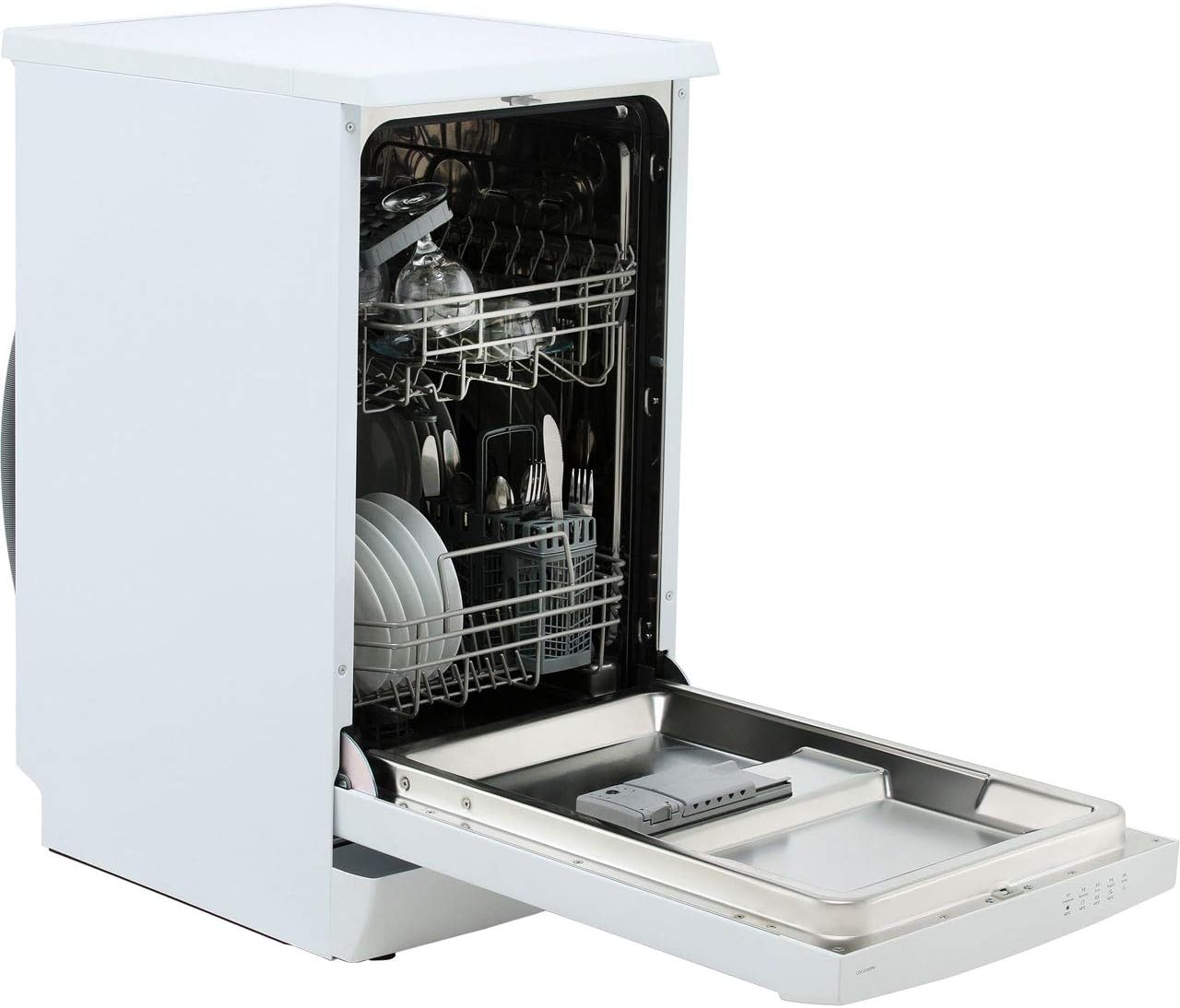 candy cdp2l1049w slimline dishwasher