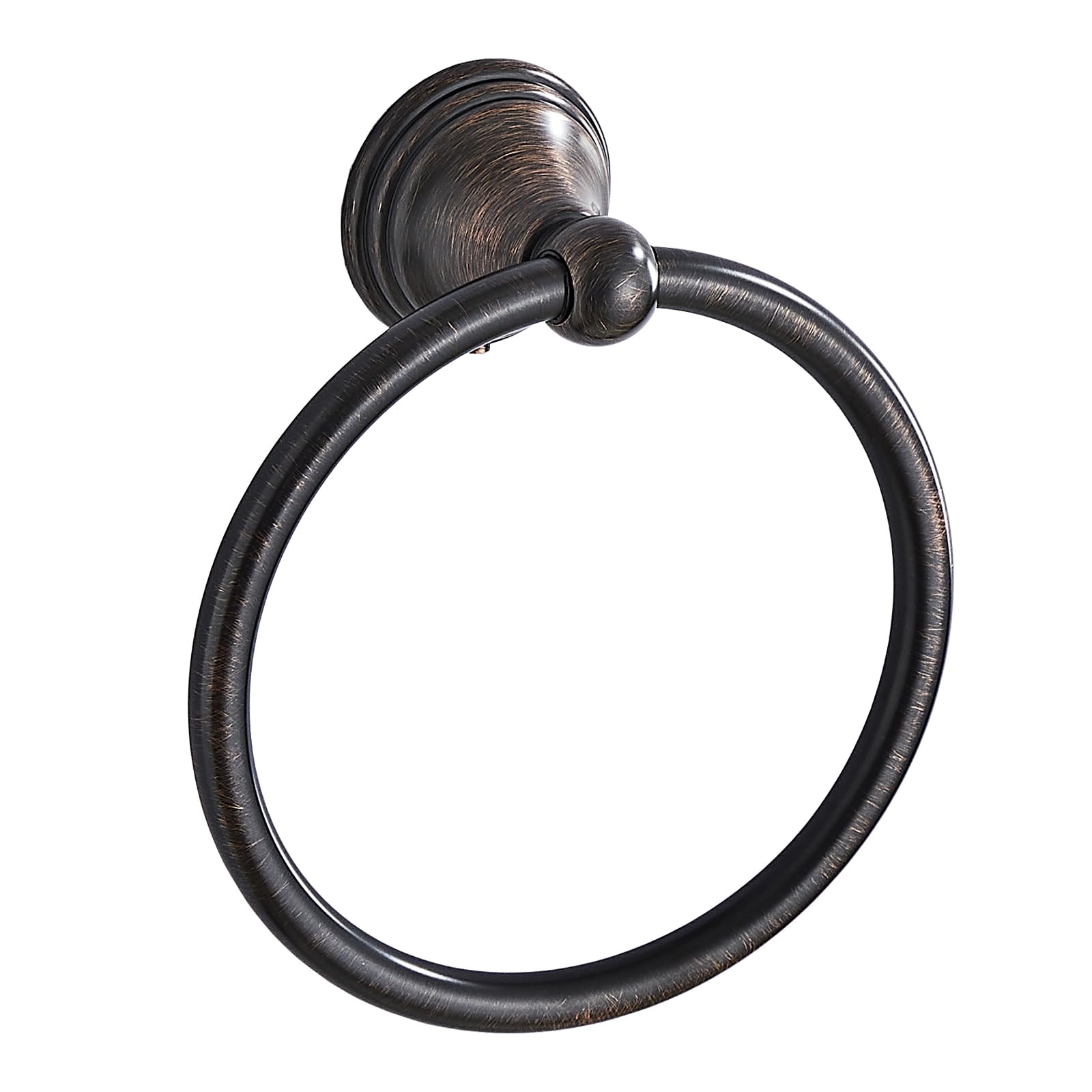 Photo 1 of Towel Ring for Bathroom, Oil Rubbed Bronze Hand Towel Holder 1 Pack, Bathroom Accessories and Towel Racks for Bathroom Wall