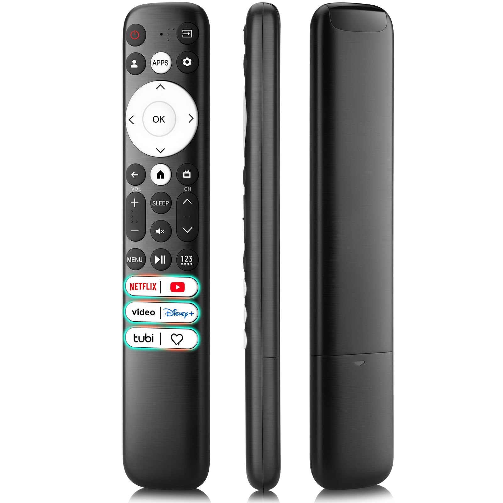 Photo 1 of Replacement for Hisense-Google-TV-Remote, Universal for Hisense Mini-LED QLED ULED UHD 4K Google Smart TVs