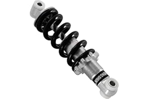 Tongze 170mm 1200LBS Mountain Bike Rear Shock Absorber: MTB Rear Shock with Adjustable Coil Spring, Widely Fits for Bicycle/E-Bike/Electric Scooter/Folding Bike/Go-kart/Etc
