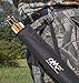 October Mountain Products No-Spill Tube Hip Quiver (RH/LH - Black)