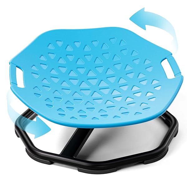 KIDBLOOM SPINNING CHAIR FOR AUTISTIC KIDS, UPGRADE HANDLE SENSORY CHAIR, AUTISM & ADHD CHAIR, KID’S FURNITURE, AUTISM SENSORY PRODUCTS FOR KIDS