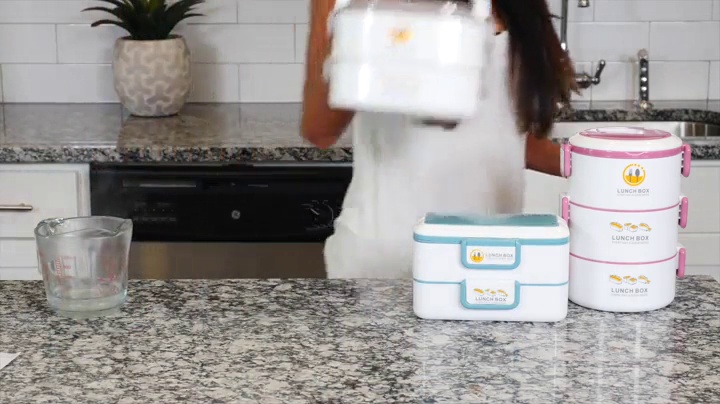 6 Lille+Stackable+Compartment+Microwavable+Individual