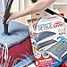 Spacesaver Vacuum Storage Bags - Save 80% Space - Vacuum Sealed for Comforters, Blankets, Bedding, Clothing - Travel Bags with Pump (2 Small, 2 Medium, 2 Large, 2 Jumbo)