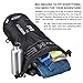 BFULL Waterproof Dry Bag 5L/10L/20L/30L/40L [Lightweight Compact] Roll Top Water Proof Backpack with 2 Exterior Zip Pocket for Kayaking, Boating, Duffle, Camping, Floating, Rafting, Fishing (Black)