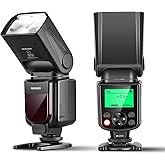 NEEWER Upgraded NW635II-C TTL Camera Flash Speedlite with LCD Screen, Speedlight Compatible with Canon EOS R6 R5 R3 R M6 850D