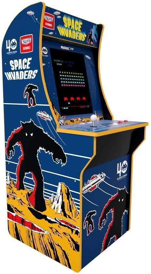 Tastemakers Arcade1Up Mini Cabinet Arcade Game Space Invaders 122 cm Gadgets