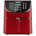 COSORI Air Fryer Max XL with 100 Recipes Electric Hot Oven Oilless Cooker LED Touch Screen with 13 Cooking Functions, Preheat